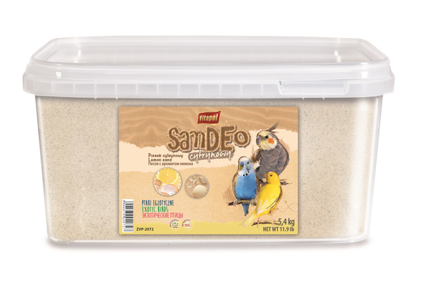 Vitapol PIASEK DLA PTAKÓW CYTRYNOWY-WIADRO 5,4kg