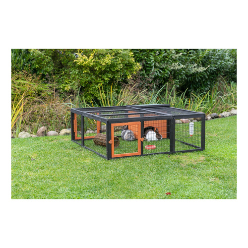 Trixie Wybieg zewnętrzny Natura, 150 × 53 × 150 cm, czarny/brązowy