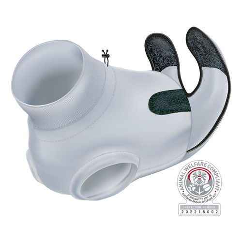 Trixie Ochronne pooperacyjne body dla kota szare S-M