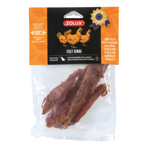 ZOLUX Przysmak naturalny dla psa Filet z indyka 100 g