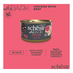 Schesir After Dark karma mokra dla kota pasztet z kurczaka z wołowiną 80 g