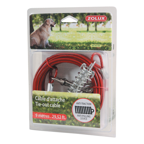 ZOLUX Linka z amortyzatorem dla psa 9 m