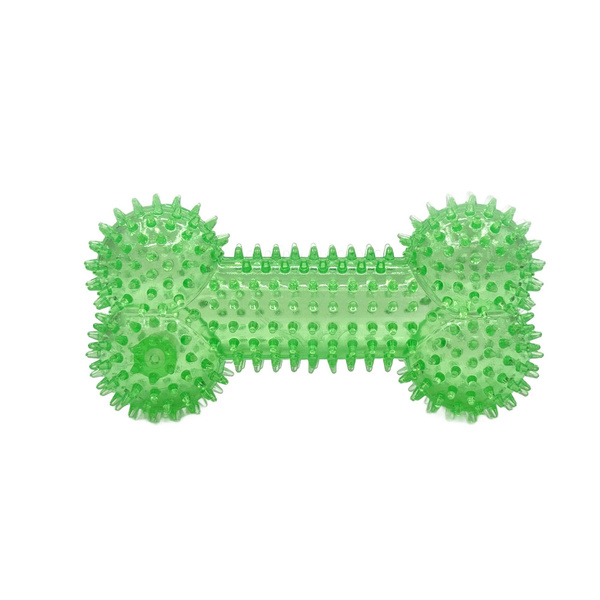 Mr. Pretzel Zabawka Kość gumowa miękka półprzezroczysta dla psa 13cm