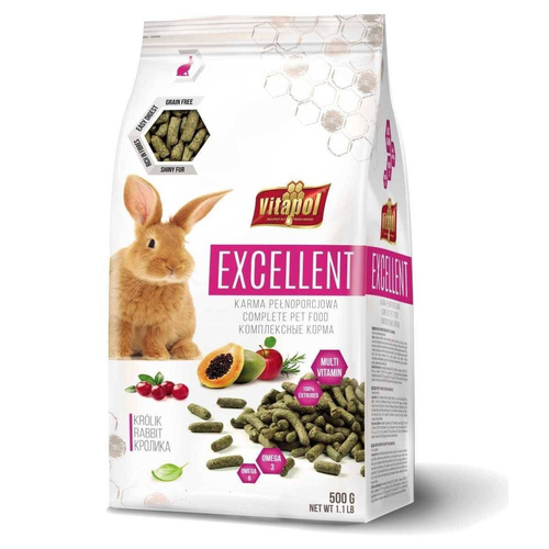 Vitapol EXCELLENT karma dla KRÓLIKA 500g