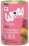 WOW Wild - dziczyzna z algami i batatami (6 szt. x 400g)