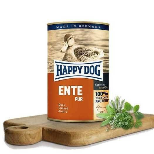 Happy Dog Sensible Pure Kaczka 100% France 6x200g