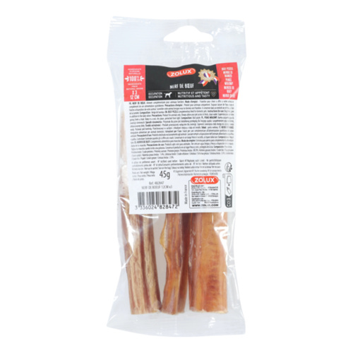 ZOLUX Przysmak naturalny dla psa Penis wołowy 12 cm, 3 szt., 45 g