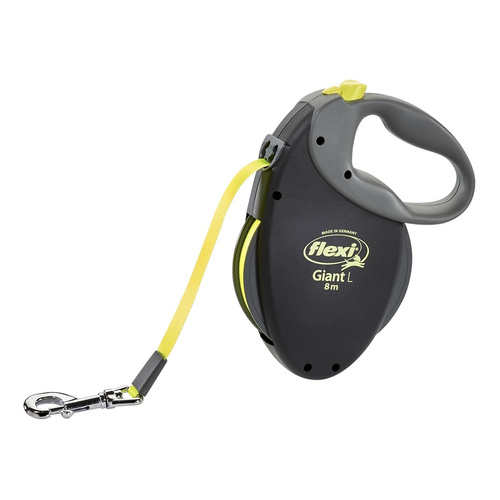 FLEXI Smycz automatyczna dla psa GIANT NEON taśma L 8m