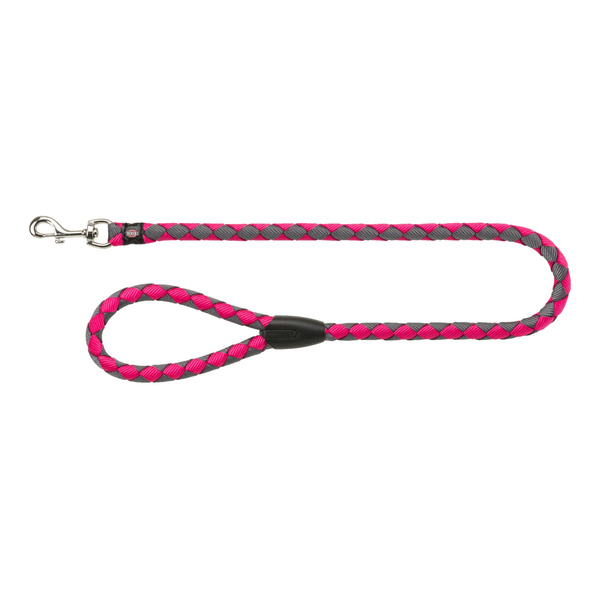 Trixie Smycz Cavo S-M 1m/12mm fuksja-grafit