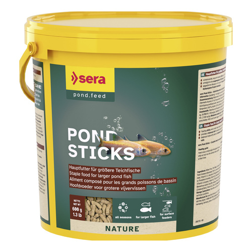 Sera Pond Sticks 38 l - pokarm dla ryb stawowych