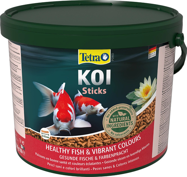 TETRA Pond KOI Sticks 10 L Pokarm dla karpii KOI w oczku wodnym