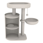 Trixie Dante, drapak stojący, dla kota, biały/zielonyy/szary, 86 cm