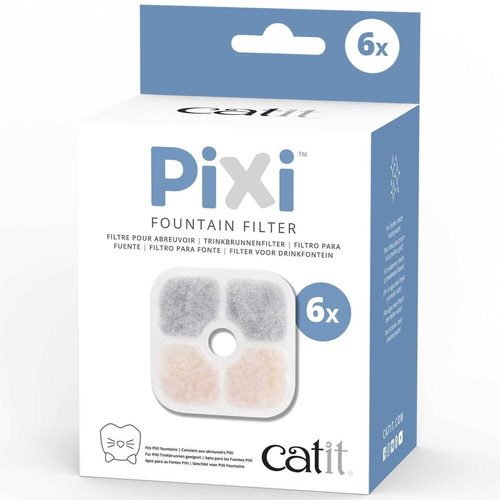 Catit Filtr do FONTANNY poidła PIXI dla Kota 6szt