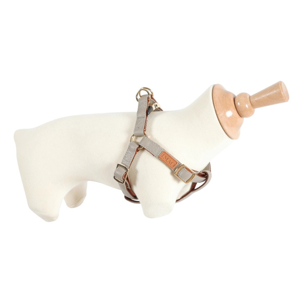 ZOLUX Szelki dla psa regulowane IMAO MAYFAIR 20 mm kol. szary