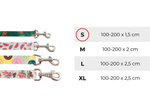 amiplay Smycz dla Psa 7w1 BeHappy S 100-200cm Cherry