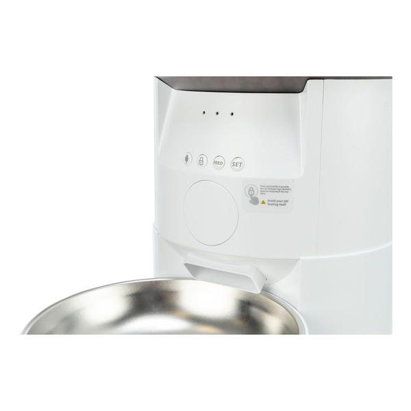 Trixie Karmidło automatyczne TX-S Smart, białe, 3.0l, 3 l/18 × 31 × 18 cm