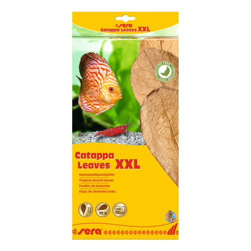 Sera Liście migdałecznika - Catappa Leaves XXL 32 cm 10szt/OPAK