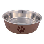 Trixie MISKA METALOWA Z PLASTIKOWĄ POWŁOKĄ, 1.4 l/o 21 cm