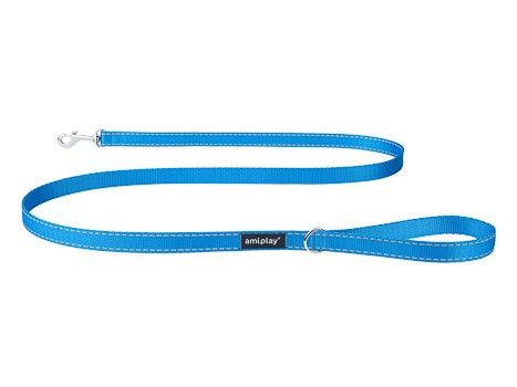 SMYCZ ODBLASKOWA Reflective XL 150/2,5cm NIEBIESKA