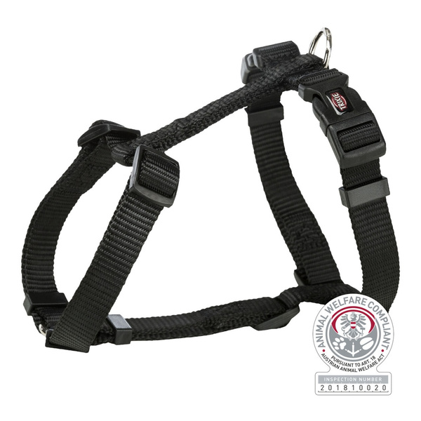 Trixie UPRZĄŻ PREMIUM 50-75CM/25MM BLACK