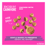 Schesir Born Carnivore karma sucha dla kociąt kurczak z jajkiem 255 g
