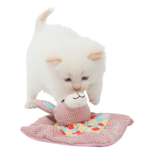 Trixie Królik Junior snuggler zabawka dla Kota 13x13cm
