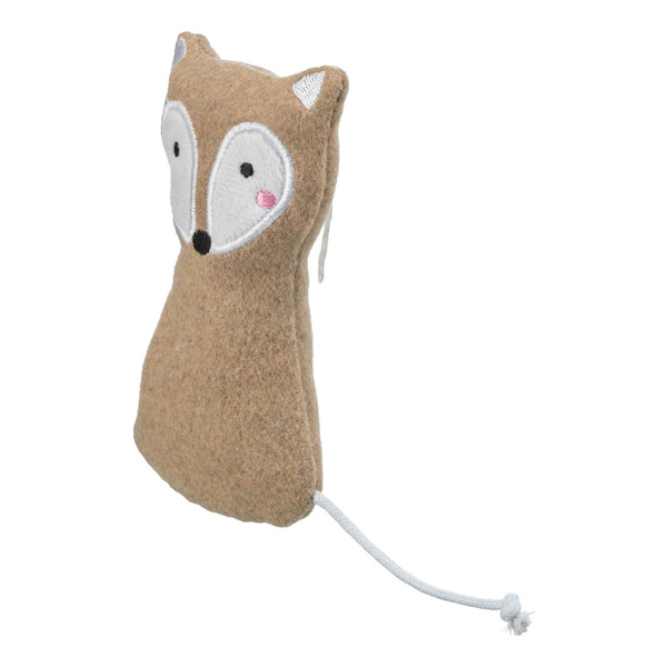Trixie Lis, zabawka, dla kota, materiał, 13 cm, z kocimiętką