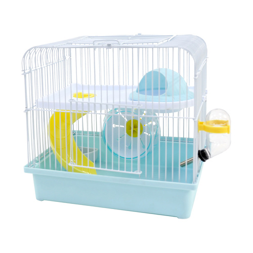 Panama Pet Klatka dla gryzoni 27x20,5x25,5 cm biało/niebieska