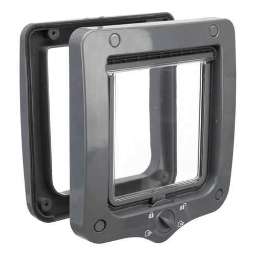 Trixie Drzwiczki DRZWI wahadłowe 4-Way 20x22 szary