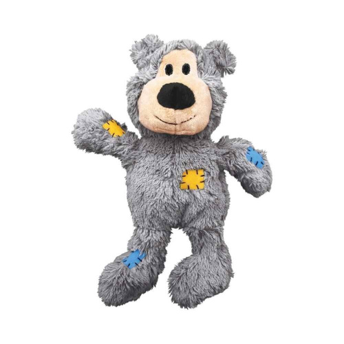 KONG Zabawka dla psa Wild Knots Bear linka piszczałka S/M
