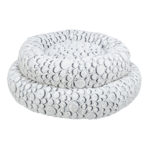 Trixie Mila, legowisko, dla psa/kota, biało/szare, owalne, śr. 50 cm
