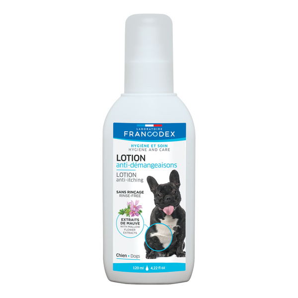 FRANCODEX Preparat lotion przeciwświądowy dla psa 120 ml