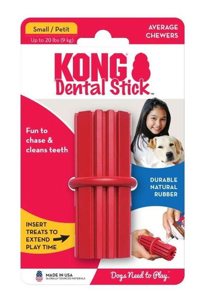 KONG DENTAL STICK zabawka dla psa rozm. S