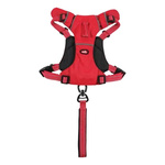 ZOLUX Szelki dla psa ze smyczą automatyczną Easyride XS czerwone