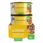 Schesir C&B karma mokra dla kotów tuńczyk z surimi w galarecie 85 g