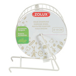 ZOLUX Kołowrotek metalowy dla gryzonia 14 cm kol. beżowy