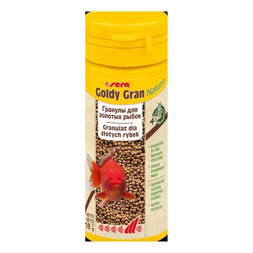 Sera Goldy Gran Nature 50 ml granulat - pokarm dla złotych rybek