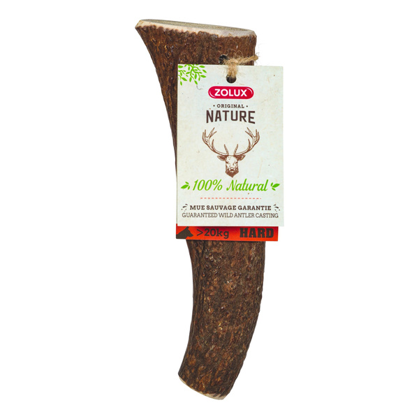 ZOLUX Przysmak naturalny dla psa Poroże jelenia HARD, waga psa powyżej 20 kg