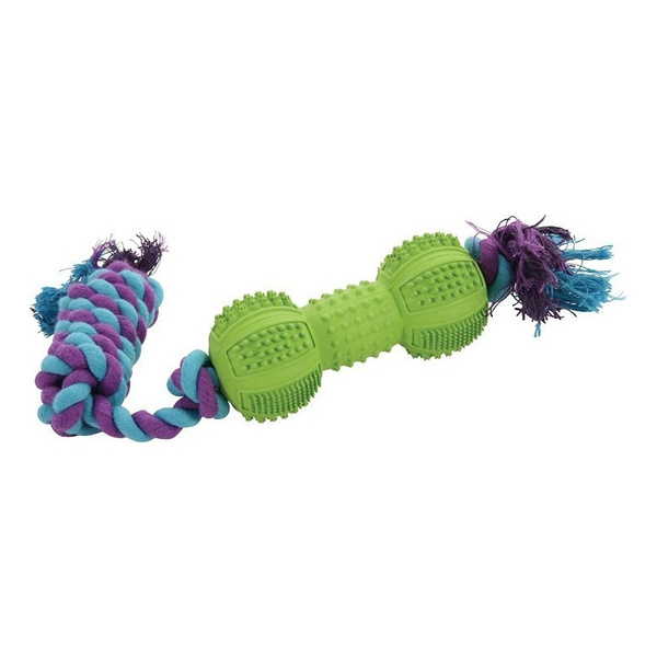 ZOLUX Zabawka dla psa kauczukowa Kość ze sznurem 12 cm