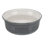 Trixie MISKI ceramiczne NA STOJAKU 2 x 1,6L szare