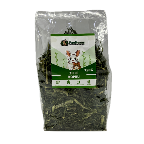 ProHerbs Ziele Koper przysmak dla gryzoni królika 150g