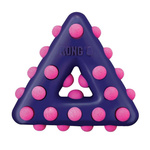 KONG Zabawka dla psa TDD13E Dotz Triangle masuje dziąsła L