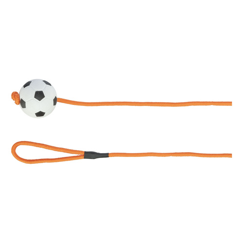 Trixie PIŁKA GUMOWA na sznurku LINCE 6cm/1m