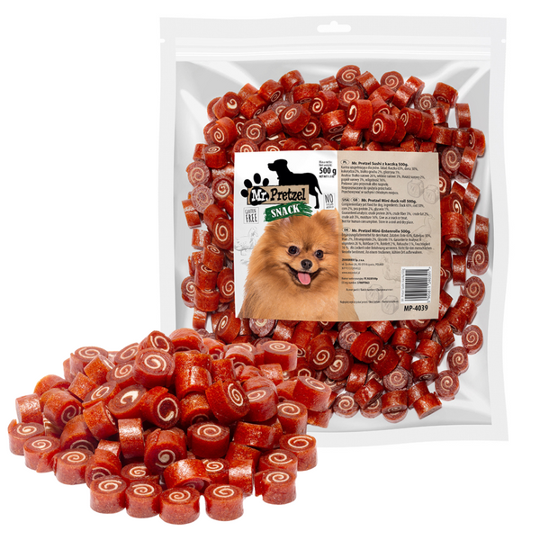 PRZYSMAK DLA PSA - Sushi z kaczką Mr.Pretzel 500g ZDROWE PREMIUM