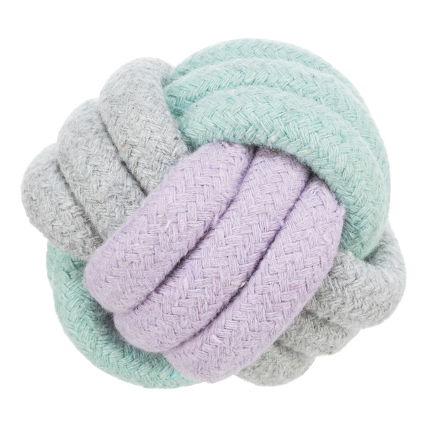 Trixie zabawka PIŁKA ze Sznurka dla Psa 9cm