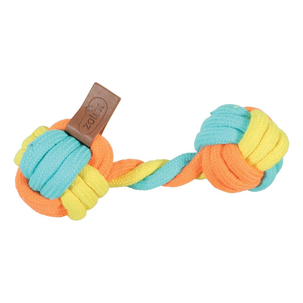 ZOLUX Zabawka dla psa gryzak hantel sznur TWIST 18cm