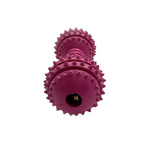 Mr. Pretzel Zabawka hantel gumowy z kolcami twardy dla psa 15cm