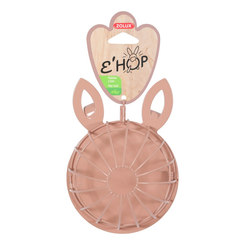 ZOLUX Paśnik na siano do klatki EHOP, królik, kol. różowy