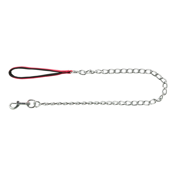 Trixie SMYCZ łańcuszkowa Classic, 1.00 m/4 mm, czerwona