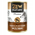 Mokra Karma Dla Psa ZEW NATURY 400g Bogata w Dziczyznę Dla Dorosłych Psów